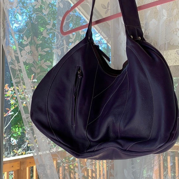 Purple shoulder bag - Picture 2 of 5